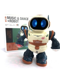 Robot Musical et Dansant Avec Jeu de Lumière Bleu