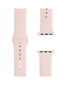 Bracelet pour Apple Watch 38&40&41 mm Sport En Silicone Souple Rose Bébé