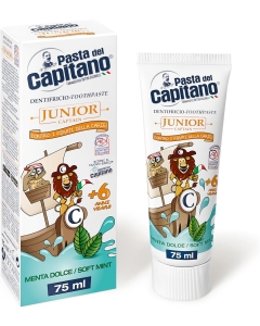 Pasta Del Capitano Dentifrice Contre la Plaque et la Carie Dentaire +6ans 75 ml