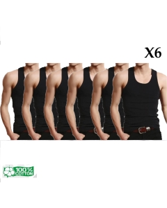 Lot de 6 Débardeurs Pour Homme