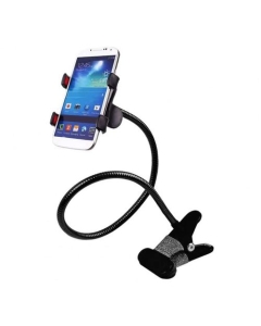 Support universel flexible Noir Pour Smartphone Rotation à 360°