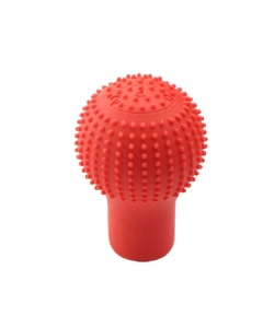 Cache Pommeau  Levier Vitesse Silicone - Rouge