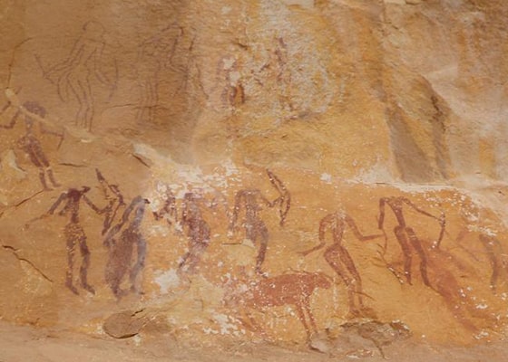 grottes préhistoriques d’AïnKhanfous, Jebel Oueslet