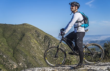 Vélo en nature pour défier les reliefs